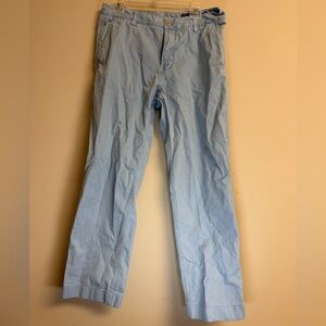 Vineyard Vines Blue Island Pants Chino 33 X 32